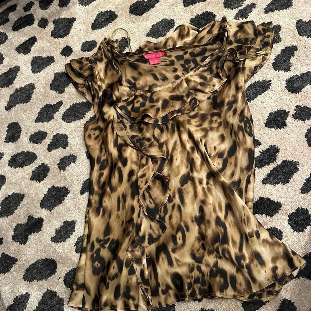 Vintage Leopard‎ Top